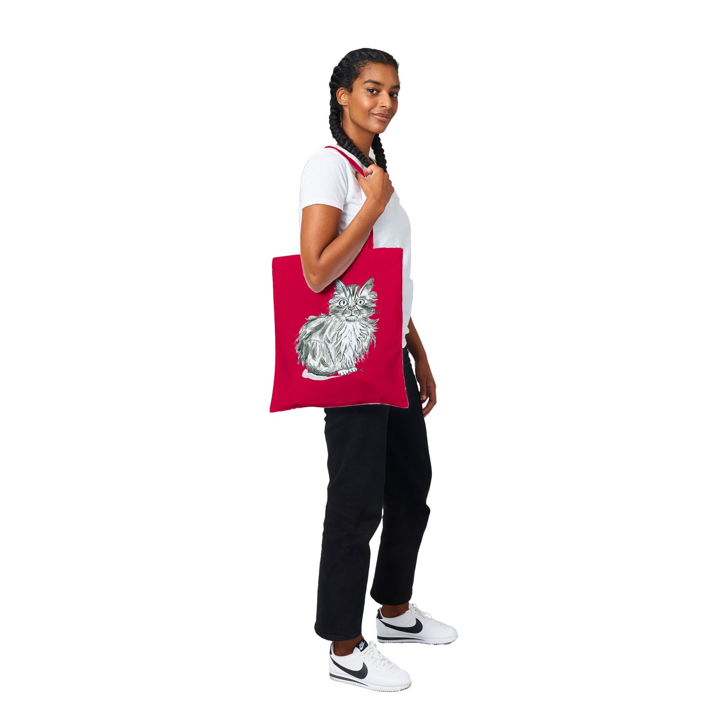 Shy Kitten Classic Tote Bag