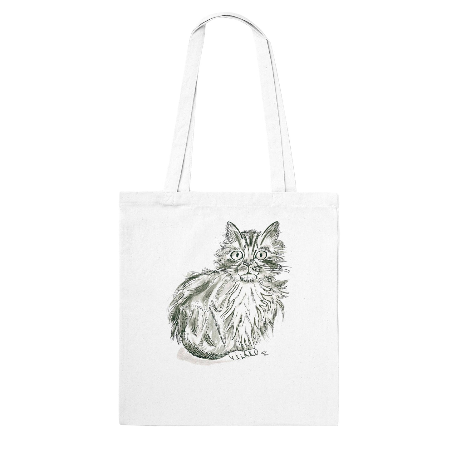 Shy Kitten Classic Tote Bag